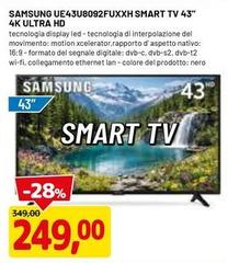 Samsung -  Tv UE43U8092FUXXH Smart TV 43