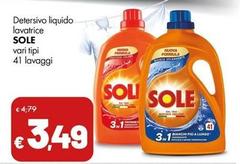 Sole - Detersivo Liquido Lavatrice