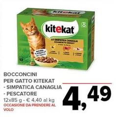 Kitekat - Bocconcini Per Gatto Kitekot - Simpatica Canaglia - Pescatore