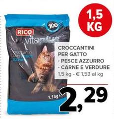 Rico - Croccantini Per Gatto Pesce Azzurro
