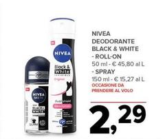Nivea - Deodorante Black & White Roll-on