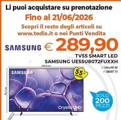 Samsung - Tv55 Smart Led UE55U8072FUXXH