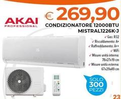 Akai - Condizionatore 12000BTu