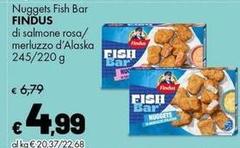 Findus - Nuggets Fish Bar Di Salmone Rosa/ Merluzzo d'Alaska 