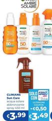 Clinians - Sun Care Acqua Solare Absorvente