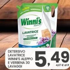 Winni's - Detersivo Lavatrice Aleppo E Verbena 30 Lavaggi