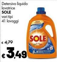 Sole - Detersivo Liquido Lavatrice