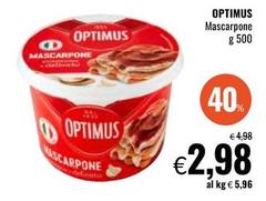 Optimus - Mascarpone