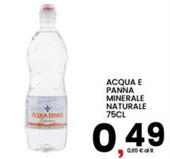 Acqua panna - Acqua E Panna Minerale Naturale