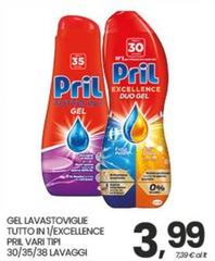 Pril - Gel Lavastoviglie Tutto In 1 Excellence