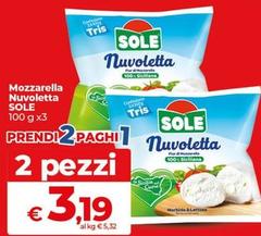 Sole - Mozzarella Nuvoletta