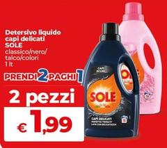 Sole - Detersivo Liquido Capi Delicati