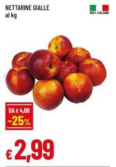 Nettarine Gialle