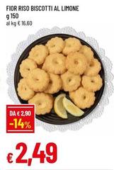 Fior Riso Biscotti Al Limone