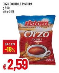 Ristora - Orzo Solubile