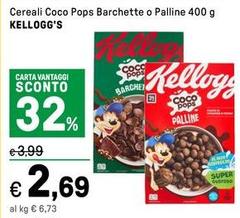 Kelloggs - Cereali Coco Pops Barchette O Palline