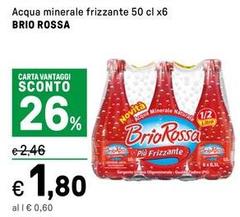 Brio Rossa - Acqua Minerale Frizzante