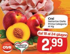 Crai - Nettarine Gialle Prima Categoria