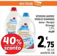 Spuma di Sciampagna - Detersivo Lavatrice