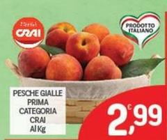 Crai - Pesche Gialle Prima Categoria