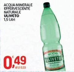 Uliveto - Acqua Minerale Effervescente Naturale