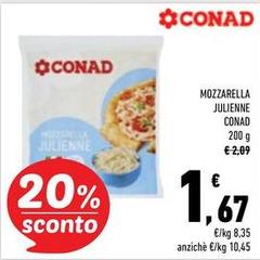 Conad - Mozzarella Julienne
