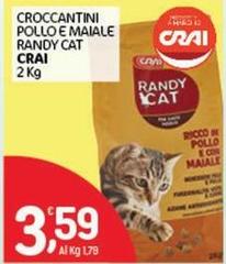 Crai - Croccantini Pollo E Maiale Randy Cat