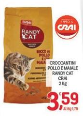 Crai - Croccantini Pollo E Maiale Randy Cat