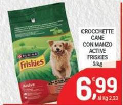Purina - Crocchette Cane Con Manzo Active Friskies