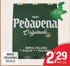 Pedavena - Birra Acqua