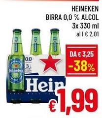 Heineken - Birra 0,0 % Alcol