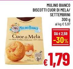 Mulino Bianco - Biscotti Cuor Di Mela/Settembrini