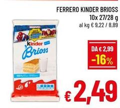 Ferrero - Kinder Brioss