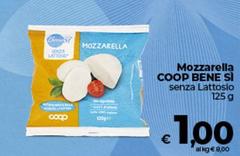 Bene si coop - Mozzarella Senza Lattosio