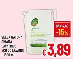 Selex - Natura Chiama Lavatrice Eco 30 Lavaggi