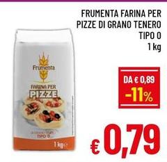Frumenta - Farina Per Pizze Di Grano Tenero Tipo 0