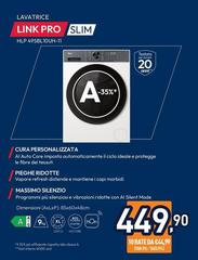 Hoover - Lavatrice Link Pro Slim HLP 49SBL10UH-11
