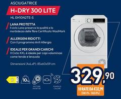 Hoover - Asciugatrice H-Dry 300 Lite HL EH10N2TE-S