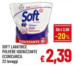 Soft - Lavatrice Polvere Igienizzante Ecoricarica