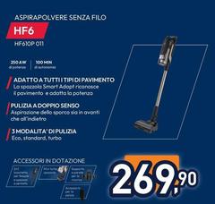 Hoover - Aspirapolvere Senza Filo HF6 HF610P 011