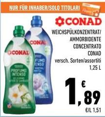 Conad - Ammorbidente Concentrato
