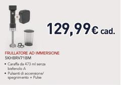 Kitchenaid - Frullatore Ad Immersione 5KHBRV71BM
