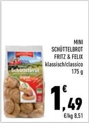 Schuttelbrot - Mini Fritz & Felix