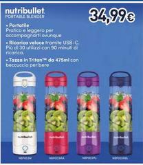 Nutribullet - Portable Blender NBP003W