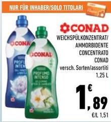 Conad - Ammorbidente Concentrato