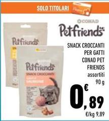 Solo - Snack Croccanti Per Gatti Pet Friends
