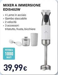Electroline - Mixer Immersione EDI5402W