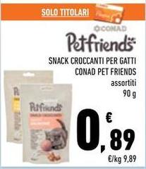 Solo - Snack Croccanti Per Gatti Pet Friends