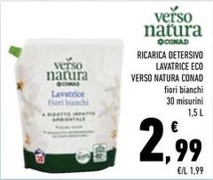 Conad - Ricarica Detersivo Lavatrice Eco Verso Natura