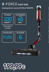 Rowenta - X-Force Flex 9.60 Aspirapolvere Senza Fili Mod. RH2079